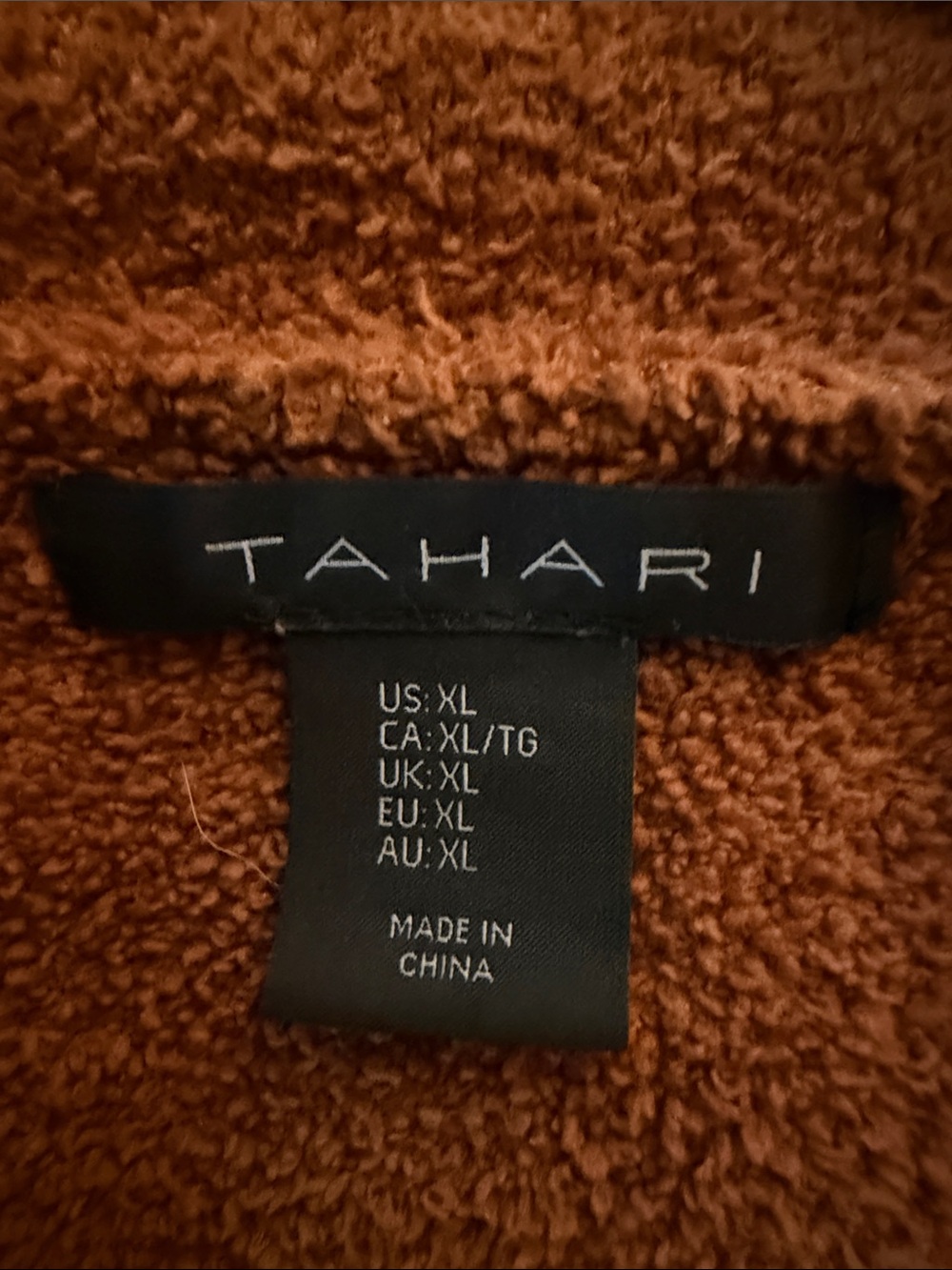 Tahari Rust Teddy Shacket Jacket - Picture 2 of 2